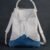 Blanco con celeste